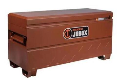 DESCRIPTION: (1) JOBSITE BOX BRAND/MODEL: CRESCENT/2-655990 INFORMATION: STEEL, PADLOCKABLE, 21CUFT RETAIL$: $1,136.76 SIZE: 24" X 60" X 30 3/4" QTY: