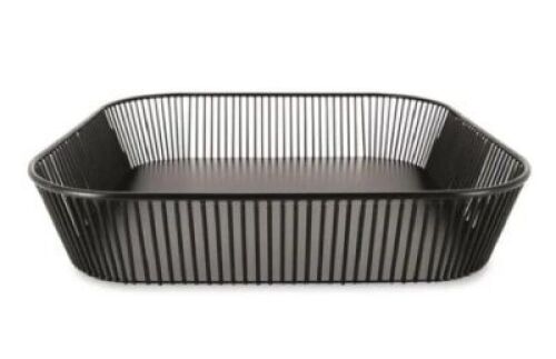 DESCRIPTION: (2) WIRE BASKET BRAND/MODEL: REVOL #MCO1235 SIZE: 35.5X32.5X8CM RETAIL$: $163.99 EA QTY: 2