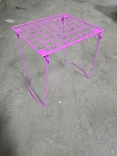 DESCRIPTION: (1) CASE OF (10) LOCKER SHELF BRAND/MODEL: LOCKERMATE INFORMATION: PURPLE SIZE: 12-1/2X10X11 RETAIL$: $60.00 EA QTY: 1