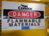 DESCRIPTION: (1) GAS CYLINDER CABINET BRAND/MODEL: CONDOR #491M96 INFORMATION: YELLOW, COMPRESSED GAS/LIQUID PROPANE GAS, 18 VERTICAL CYLINDERS, STEEL - 2