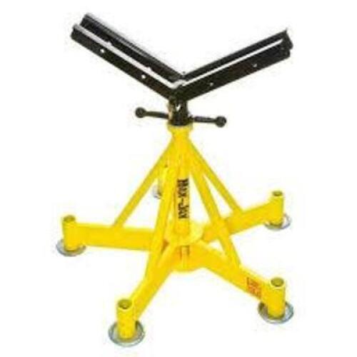 DESCRIPTION: (1) INDUSTRIAL STRENGTH STAND BRAND/MODEL: MAX-JAX #781460 INFORMATION: YELLOW BASE, WHITE CLOTH RETAIL$: $1500.00 EA QTY: 1