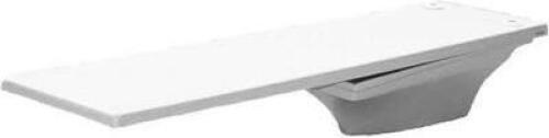 DESCRIPTION: (1) DIVING BOARD WITH BASE BRAND/MODEL: SR SMITH #70-209-7382 INFORMATION: WHITE SIZE: 8' RETAIL$: $1599.99 EA QTY: 1