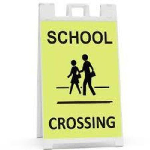 DESCRIPTION: (2) TRAFFIC BARRIER STANDING SIGNS BRAND/MODEL: SIGNICADE INFORMATION: REFLECTIVE RETAIL$: $280.75 EA QTY: 2