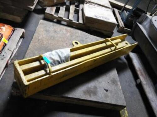 DESCRIPTION: (1) CRANE ATTACHMENT PARTS BRAND/MODEL: SEE INSPECTION INFORMATION: YELLOW QTY: 1
