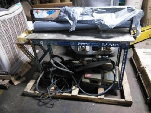DESCRIPTION: (1) POLY AIR FILLING AND PACKAGING TABLE BRAND/MODEL: SEE INSPECTION QTY: 1