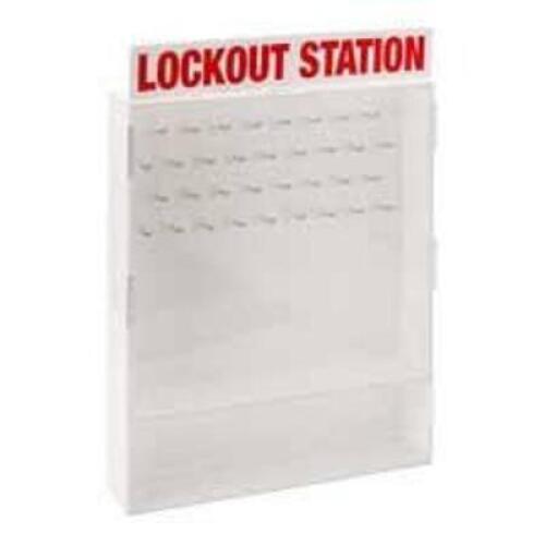 DESCRIPTION: (1) XL LOCKOUT STATION WITH DOORS BRAND/MODEL: BRADY #50995 RETAIL$: $573.99 EA QTY: 1