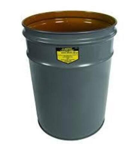 DESCRIPTION: (2) CEASE-FIRE WASTE RECEPTACLE, SAFETY DRUM TRASH CAN BRAND/MODEL: JUSTRITE #26050 INFORMATION: GRAY SIZE: 6 GAL RETAIL$: $101.00 EA QTY