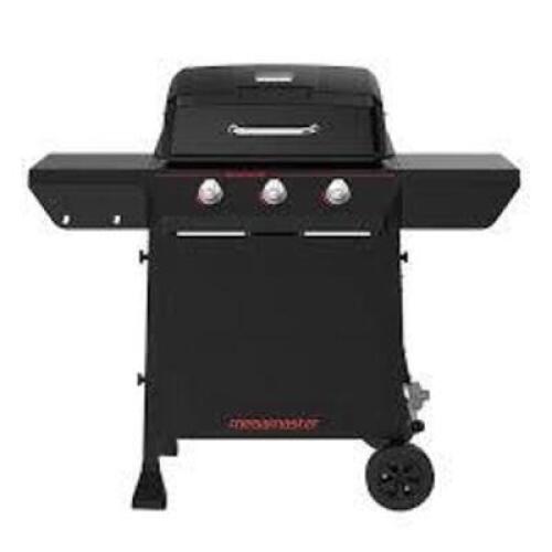 DESCRIPTION: (1) PROPANE GAS GRILL BRAND/MODEL: MEGAMASTER INFORMATION: BLACK SIZE: 3 KNOBS RETAIL$: $149.00 EA QTY: 1