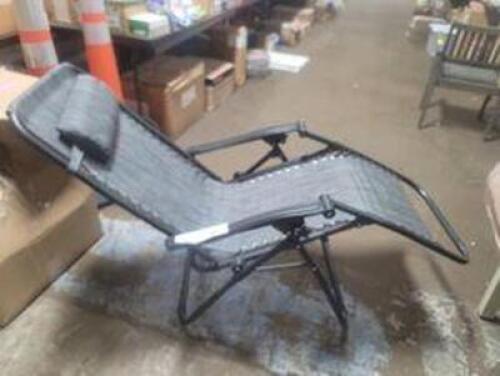 DESCRIPTION: (1) ZERO GRAVITY CHAIR BRAND/MODEL: DESTINATION SUMMER INFORMATION: GREY RETAIL$: $50.00 QTY: 1
