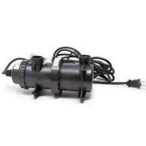 DESCRIPTION: (1) IN-LINE UV POND FILTERBRAND/MODEL: BECKETT #7207910INFORMATION: BLACK, 9W, 350 GPHSIZE: 650 GALLONS PONDS, 16' LENGTHRETAIL$: $72.98 EAQTY: 1