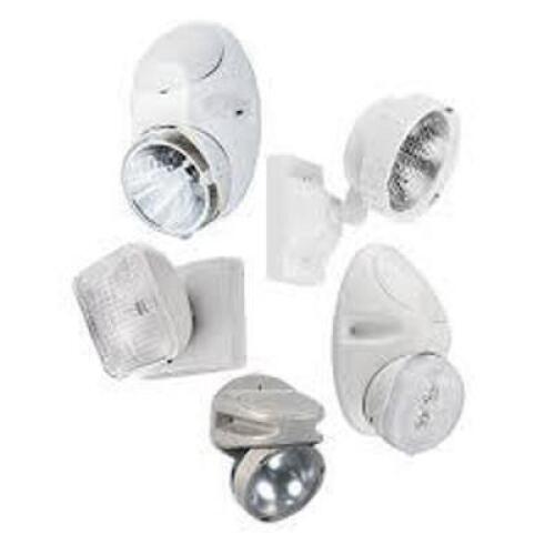 DESCRIPTION: (6) EMERGENCY ACCESSORIES BRAND/MODEL: LITHONIA LIGHTING #259884 INFORMATION: RED LETTERS, LED, SINGLE-FACE RETAIL$: $176.99 EA QTY: 6