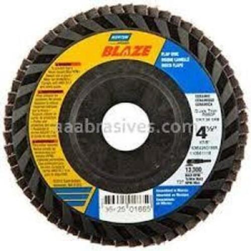 DESCRIPTION: (25) GRINDING DISCS BRAND/MODEL: NORTON BLAZEX #70196 SIZE: 4-1/2" X 7/8" RETAIL$: $72.68 TOTAL QTY: 25