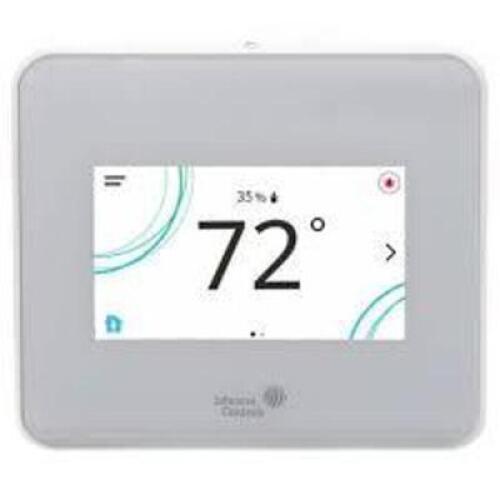 DESCRIPTION: (2) THERMOSTAT BRAND/MODEL: JOHNSON CONTROLS #TEC3000 INFORMATION: WHITE, DIGITAL SCREEN RETAIL$: $388.92 EA QTY: 2