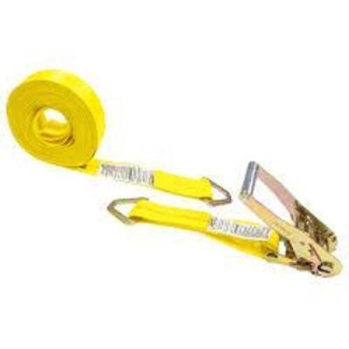DESCRIPTION: (5) RATCHET TIE DOWNS BRAND/MODEL: USCC INFORMATION: HI-VIZ YELLOW SIZE: 500 LB WORK LOAD LIMIT RETAIL$: $100.00 TOTAL QTY: 5