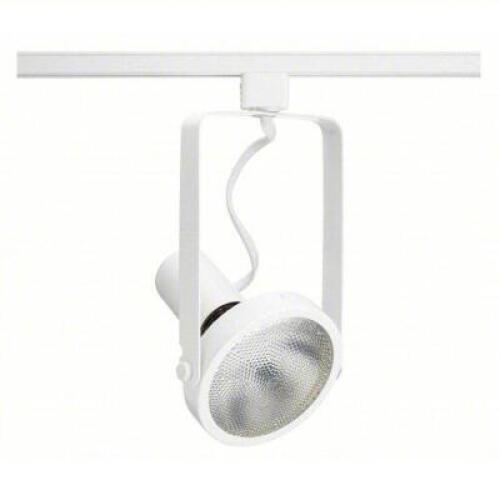 DESCRIPTION: (7) TRACK LIGHTING HEAD BRAND/MODEL: JUNO LIGHTING #45DM29 INFORMATION: WHITE, INCANDESCENT SIZE: 120 W MAX WATT, 5 1/8 IN DIA, 5 3/4 IN