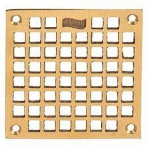 DESCRIPTION: (4) DRAIN GRATES BRAND/MODEL: JAY R SMITH #24E579 INFORMATION: BRONZE SIZE: SQUARE, SQUARE HOLES, 4 5/8 IN OVERALL WD, 4 5/8 IN OVERALL L