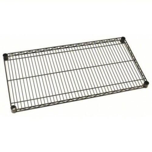 DESCRIPTION: (4) WIRE SHELVES BRAND/MODEL: METRO #1424NBL INFORMATION: BLACK, WIRE, 800 LB CAPACITY SIZE: 24" X 14" RETAIL$: $50.10 EA QTY: 4