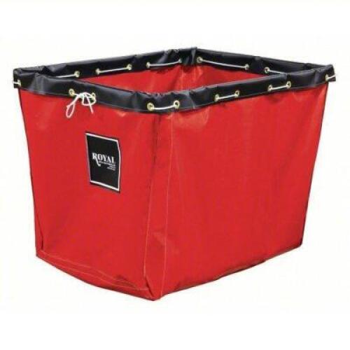 DESCRIPTION: (2) REPLACEMENT LINER BRAND/MODEL: ROYAL BASKETS #32KW33 INFORMATION: RED, VINYL SIZE: 42 IN OVERALL LG, 30 IN OVERALL WD, 30 IN OVERALL