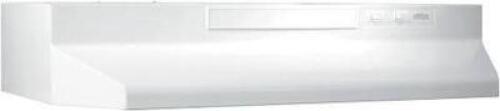 DESCRIPTION: (1) DUCTLESS RANGE HOOD BRAND/MODEL: BRAWN #F403011 INFORMATION: WHITE SIZE: 30" RETAIL$: $100.00 EA QTY: 1