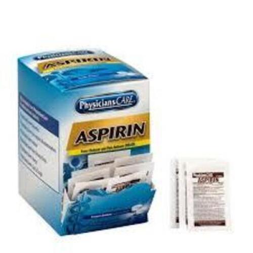 DESCRIPTION: (4) BOXES OF (100)&nbsp; ASPIRIN TABLETSBRAND/MODEL: PHYSICIANS CARERETAIL$: $22.98 EAQTY: 4