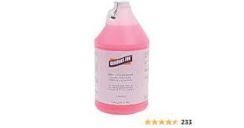 DESCRIPTION: (2) PINK LOTION SOAP BRAND/MODEL: GENUINE JOE #GJO02107 SIZE: 1 GALLON RETAIL$: $10.00 EA QTY: 2