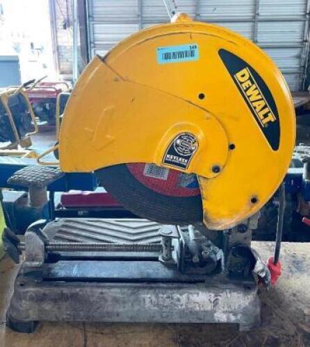 DEWALT 15 AMP CORDED 14" CUT-OFF SAW