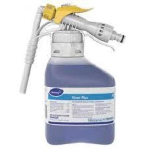 DESCRIPTION: (4) VIREX PLUS ONE STEP DISINFECTANT CLEANER AND DEORIDERIZER BRAND/MODEL: DIVERSEY SIZE: 1.58 US QT RETAIL$: $50.67 EA QTY: 4
