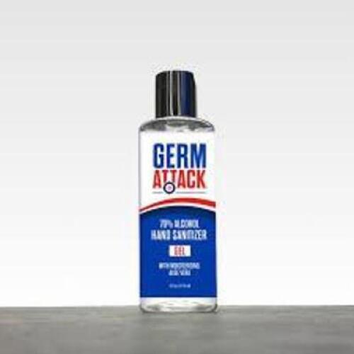 DESCRIPTION: (6) ALCOHOL HAND SANITIZER BRAND/MODEL: GERM ATTACK SIZE: 16 OZ RETAIL$: $8.25 EA QTY: 6