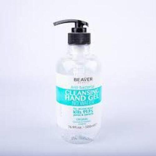 DESCRIPTION: (6) ANTI-BACTERIAL CLEANSING HAND GEL BRAND/MODEL: BEAVER SIZE: 16.9 FL OZ RETAIL$: $12.78 EA QTY: 6