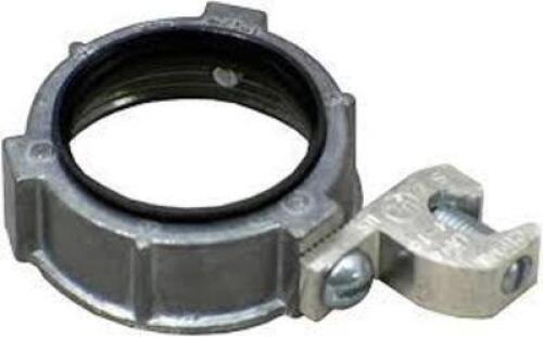 DESCRIPTION: (4) PACKS OF (10) BUSHINGS BRAND/MODEL: 100040 SIZE: THRD INSULATED G BUSHING 14-4 WIRE RAN 3/4 CONDUIT SIZE 1.420 DIA RETAIL$: $25.78 EA