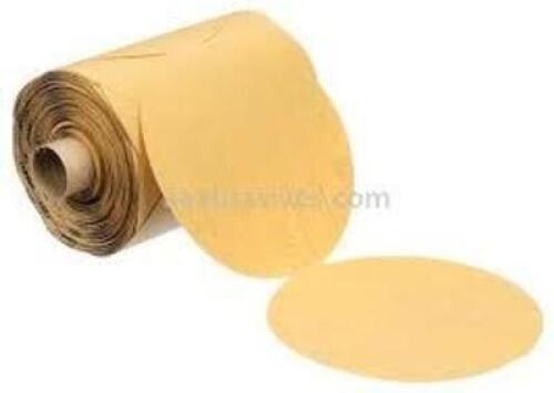 DESCRIPTION: (1) ROLLS OF (175) GOLD PAPER DISC BRAND/MODEL: 3M STIKIT #96434 SIZE: 6IN RETAIL$: $126.00 EA QTY: 1