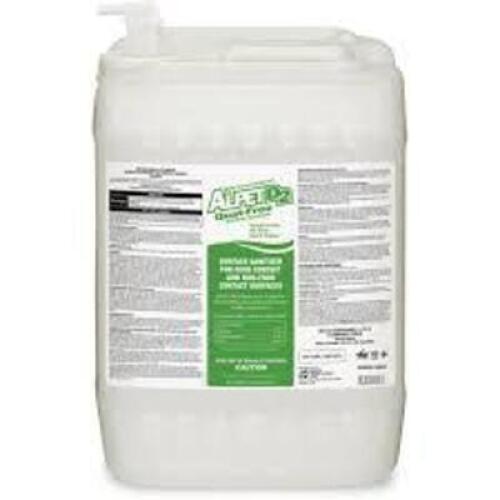 DESCRIPTION: (1) QUAT FREE SURFACE SANITIZER BRAND/MODEL: ALPET D2 #416K85 SIZE: 5 GALLON RETAIL$: $256.56 EA QTY: 1