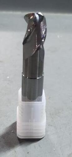 DESCRIPTION: (5) SOLID CARBIDE CORNER RADIUS EM BRAND/MODEL: YG-1 E5G98919 SIZE: 1/2" DIA 5/8" LOC RETAIL$: $293.25 QTY: 5