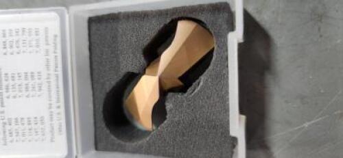 DESCRIPTION: (2) REGROUND DRILL INSERTS BRAND/MODEL: ALLIED MACHINE 110216-25 SIZE: 1.2598" RETAIL$: $125.25 QTY: 2