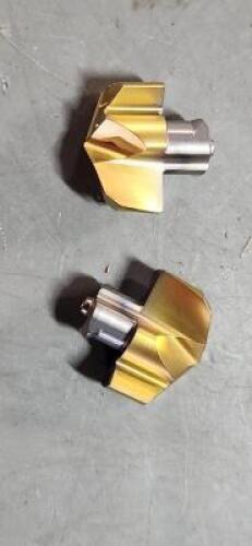 DESCRIPTION: (2) DRILL TIP INSERTS BRAND/MODEL: INGERSOLL TKA1300R01 SIZE: .512" DIA RETAIL$: $262.30 QTY: 2