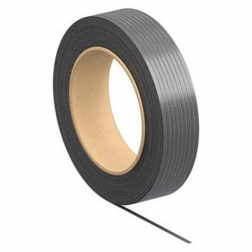 DESCRIPTION: (1) STANDARD DUTY PLASTIC STRAPPING BRAND/MODEL: GRAINGER #2CXH7 INFORMATION: BLACK RETAIL$: $124.14 SIZE: 5/8 QTY: 1
