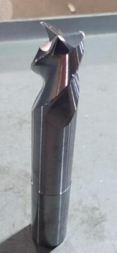 DESCRIPTION: (1) CARBIDE CORNER RADIUS END MILL BRAND/MODEL: SGS 35814 SIZE: 1" DIA 1-1/4" LOC RETAIL$: $707.45 QTY: 1