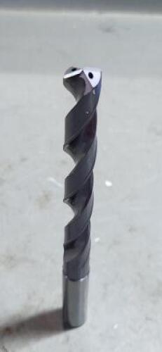 DESCRIPTION: (2) CARBIDE COOLANT THRU DRILL BITS BRAND/MODEL: YG-1 195 SIZE: 9.5mm RETAIL$: $391.98 QTY: 2
