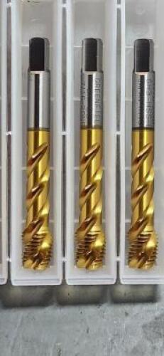 DESCRIPTION: (6) VHSS SP. FLUTE TAP BRAND/MODEL: WIDIA 84920 SIZE: 7/16-20 RETAIL$: $294.66 QTY: 6
