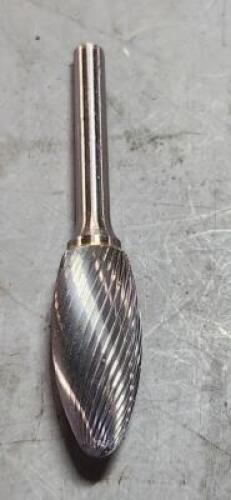 DESCRIPTION: (3) CARBIDE FLAME BUR BRAND/MODEL: WESTWARD 19D736 SIZE: SH-6 RETAIL$: $86.82 QTY: 3