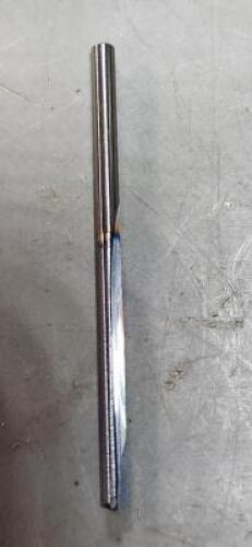 DESCRIPTION: (4) CARBIDE SINLE FLUTE DRILL BRAND/MODEL: DESIGN RITE D43042/ALTIN SIZE: #43 DIA QTY: 4