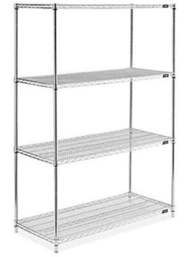 DESCRIPTION: (1) SHELVING UNITBRAND/MODEL: TSSINFORMATION: CHROMESIZE:&nbsp;APPROX 24" X 48" X 63"RETAIL$: $75.28 EAQTY: 1