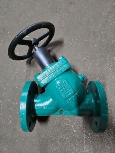 DESCRIPTION: (1) BALANCING VALVE INFORMATION: GREEN SIZE: MUST COME INSPECT RETAIL$: $450.00 EA QTY: 1