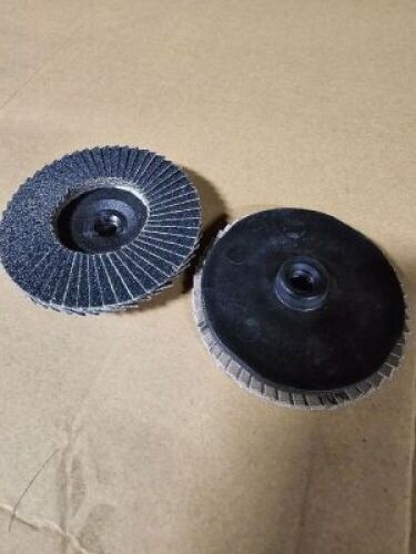 DESCRIPTION: (4) BOXES OF (10) FLAP WHEELSBRAND/MODEL: 809775-02046SIZE: 3"QTY: 4
