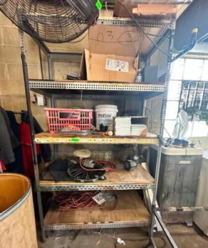 FIVE TIER SHELVING UNIT