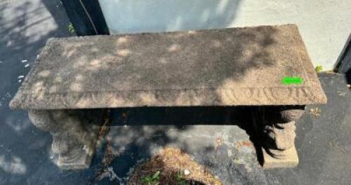 CONCRETE BENCH