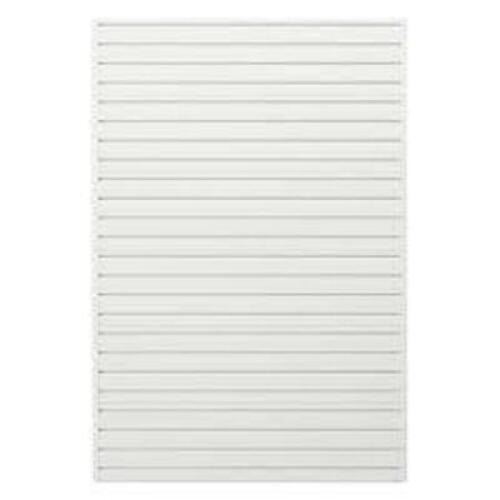 DESCRIPTION: (6) MODULAR GARAGE WALL STORAGE PANELS BRAND/MODEL: FLOW WALL #FWS-4812-6 INFORMATION: SILVER RETAIL$: $216.90 SIZE: 24 SQ FT QTY: 6