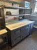 67" TWO DRAWER / ONE DOOR COOLER WITH PREP TOP AND STAINLESS SHELVING - 2
