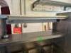64" THREE WELL BUFFET TABLE WITH STAINLESS SHELVING AND MOUNTED WARMER - 6