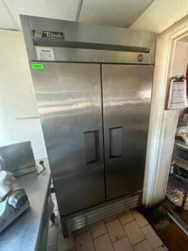 78" TWO SECTION SOLID DOOR REACH IN FREEZER